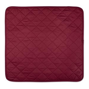 e-living store polyester washable chair seat protector pad in cranberry red