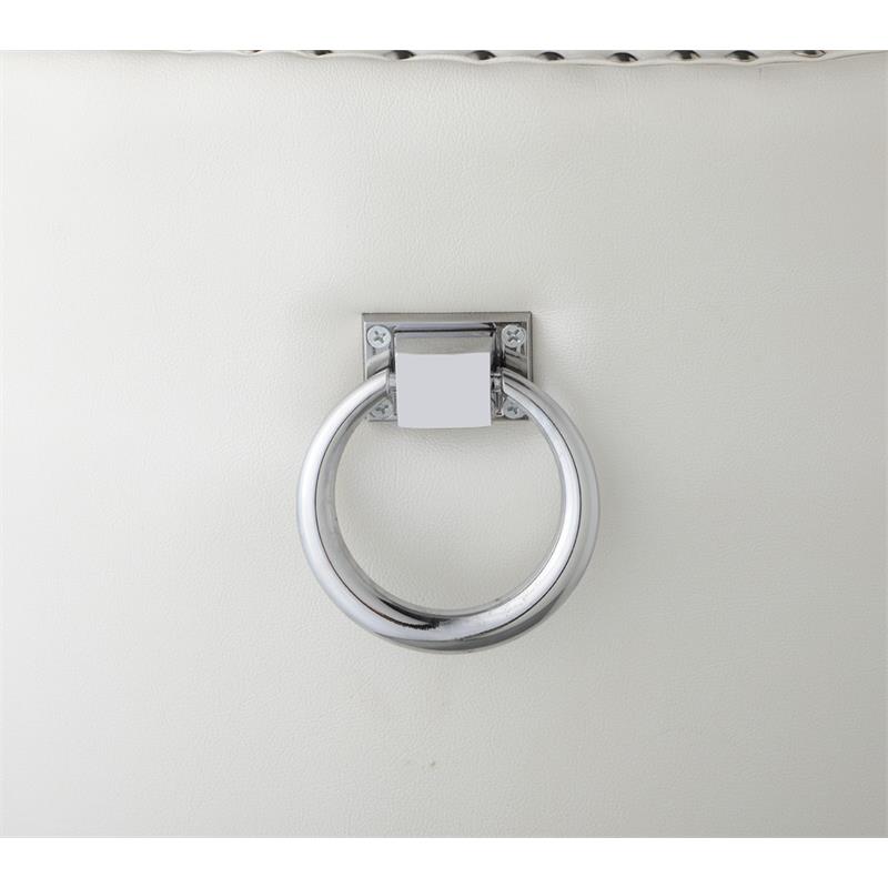 Tufted Dark Gray Velvet Side Chairs with Clear Acrylic Legs (Set of 2)