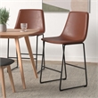 Bronze Faux Leather 24