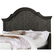 Rustic Gray Wood Eastern King Panel Bed