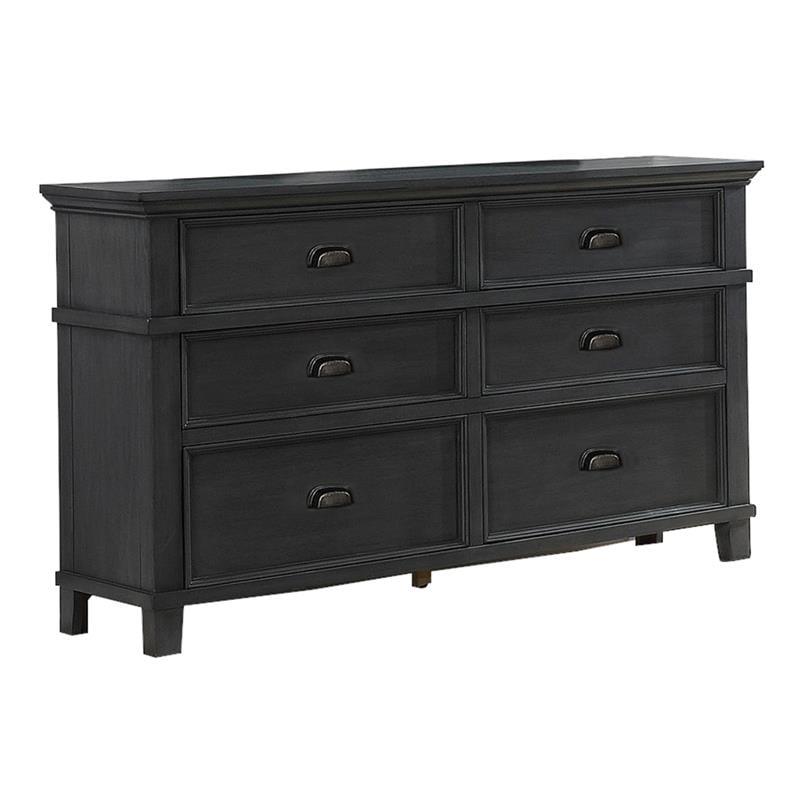 Sandy Platform Cappuccino Wood 3 Piece Bedroom Set in California King