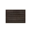 Rustic Dark Oak Wood Dining Table with Underneath Storage Space
