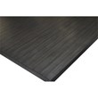 Counterheight Extendable Dining Table in Dark Gray Wood and 18