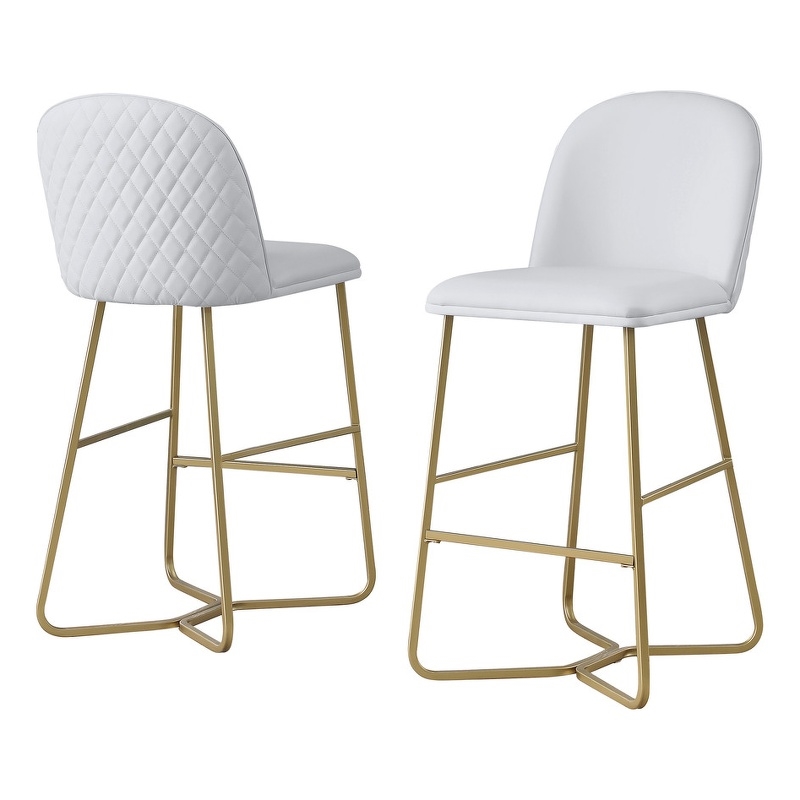 Quilted Back Barstools 29