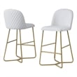 Quilted Back Barstools 29