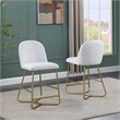 Quilted Back Counterheight Chairs 24