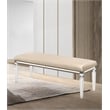 Majestic Gold Fabric Upholstered 54