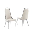 Best Quality Furniture White Marble Dining Set with Black Velvet Chairs