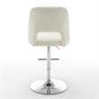 Best Quality Furniture Set of 2 Beige Boucle Fabric Barstools