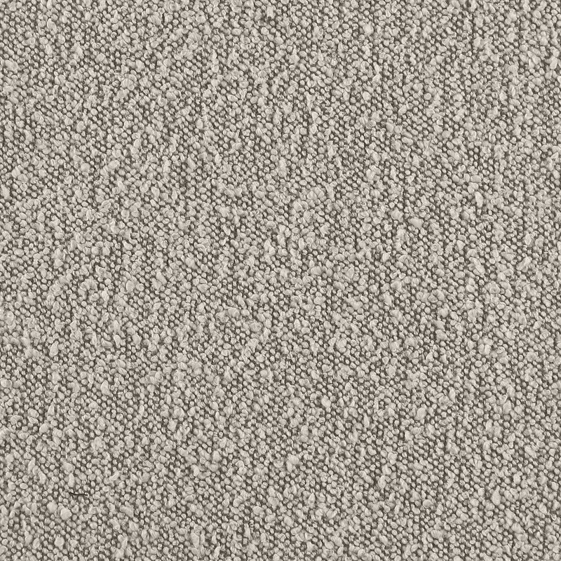 Best Quality Furniture Set of 2 Dining Side Chairs in Gray Boucle Fabric