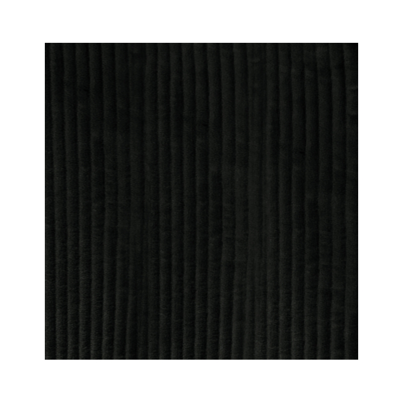 Best Quality Furniture 2pc Swivel Accent Chair with Ottoman in Black Velvet