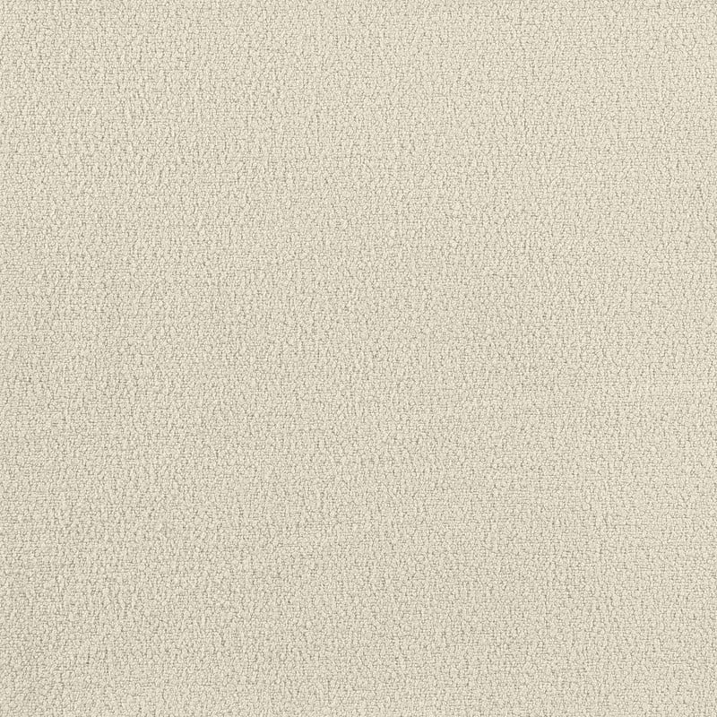 Best Quality Furniture Set of 2 Cream Teddy Fabric Barstools with Chrome