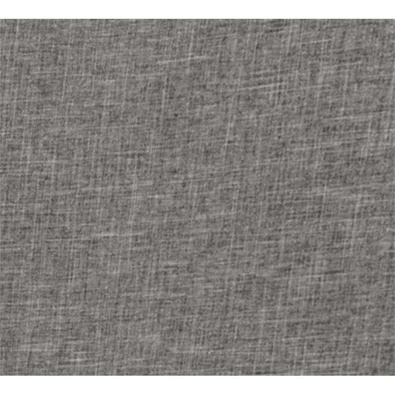 Best Quality Furniture Gray Fabric Wing Back Side Chairs with Button Tufting