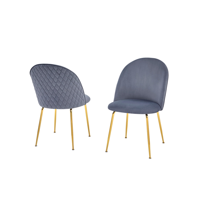 Best Quality Furniture Glass with White Marble Wrap Dining Set and Gray Chairs