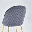 Best Quality Furniture Glass with White Marble Wrap Dining Set and Gray Chairs