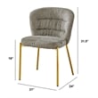 Best Quality Furniture Rectangular White Faux Marble Glass Dining Set