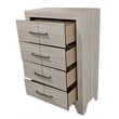 Best Quality Furniture 5 Piece Bedroom Set in Rustic Gray Oak Wood in Queen
