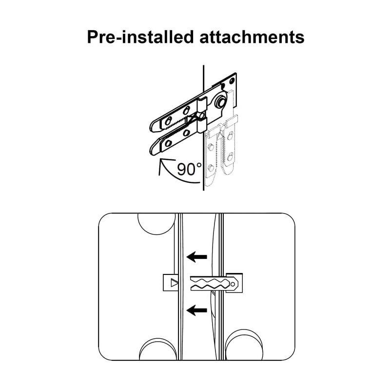 Best Quality Furniture Modular 4 Piece Sectional in Black Boucle Fabric