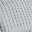 Best Quality Furniture Light Gray Corduroy Fabric Reversible Sectional with USB