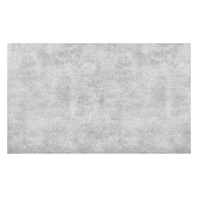 Best Quality Furniture Rustic Modern Gray Wood Dining Table with Pedestal Base