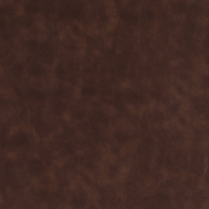 Best Quality Furniture Mocha Faux Leather Counterheights with Gold Base