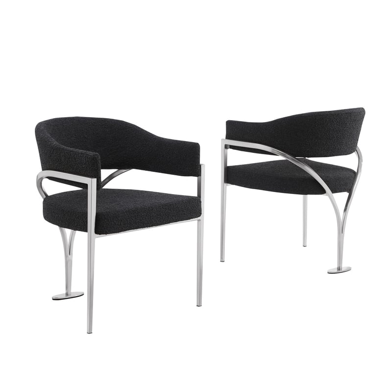 Best Quality Furniture 5 Piece White Marble Dining Set with Stainless Steel Base
