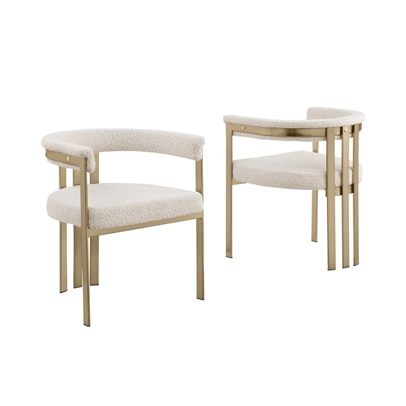 Best Quality Furniture 5 Piece White Marble Dining Set with Stainless Steel Base