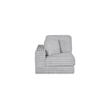 Best Quality Furniture Light Gray Fluffy Fabric Compressed Modular Corner Chair