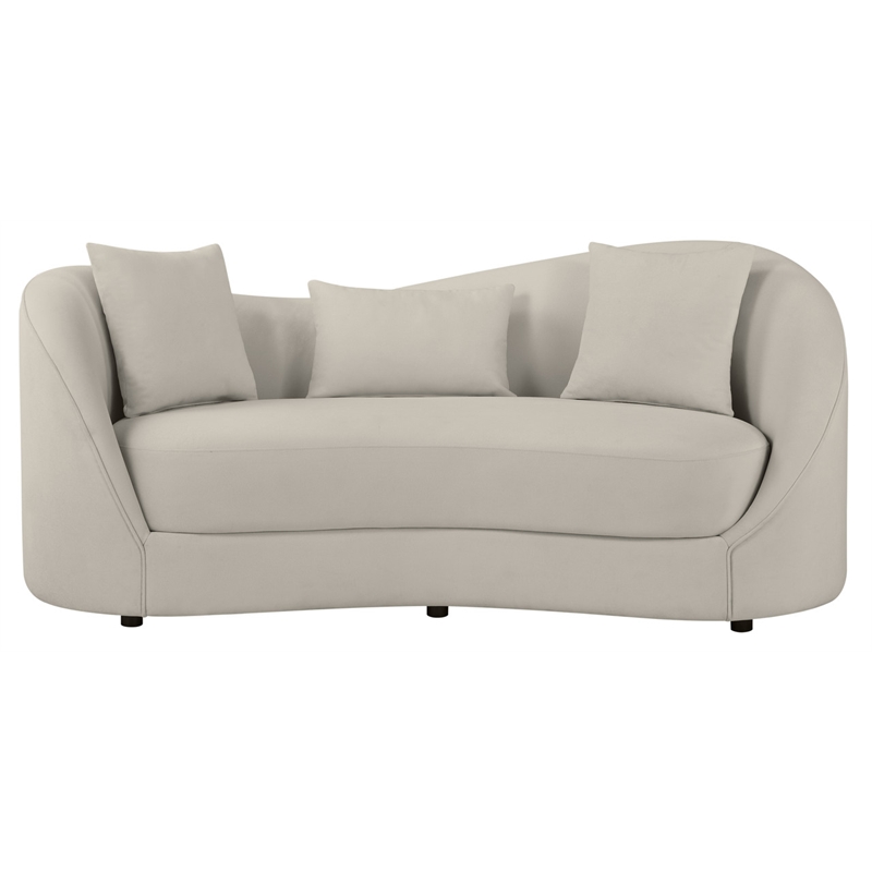 Best Quality Furniture Contemporary Sofa & Loveseat Set in Light Gray Fabric