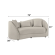 Best Quality Furniture Contemporary Sofa & Loveseat Set in Light Gray Fabric