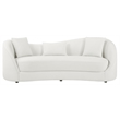 Best Quality Furniture Contemporary Sofa & Loveseat Set in Cloud Gray Fabric