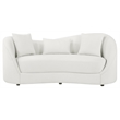 Best Quality Furniture Contemporary Sofa & Loveseat Set in Cloud Gray Fabric