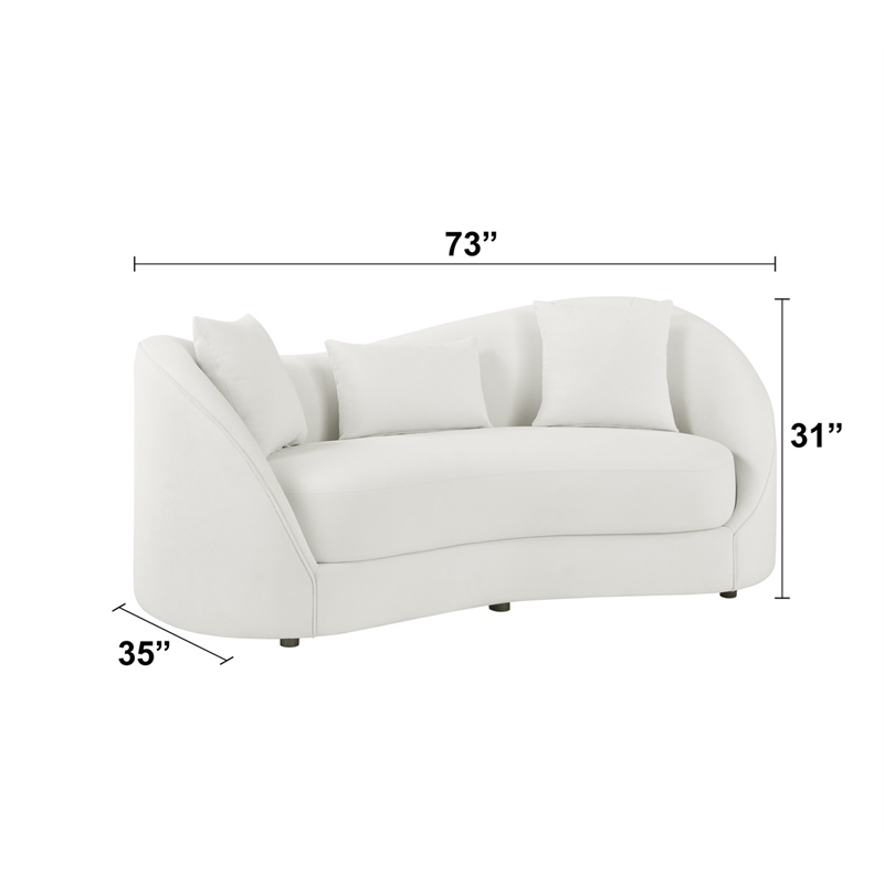 Best Quality Furniture Contemporary Sofa & Loveseat Set in Cloud Gray Fabric