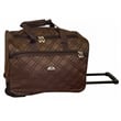 American Flyer Pemberly Buckles 5-Piece Luggage Set in Chocolate