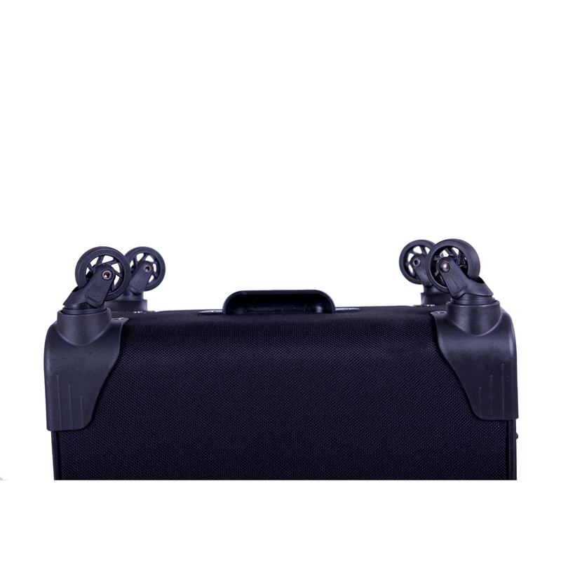 American Flyer South West Collection 5-Piece Luggage Set in Black