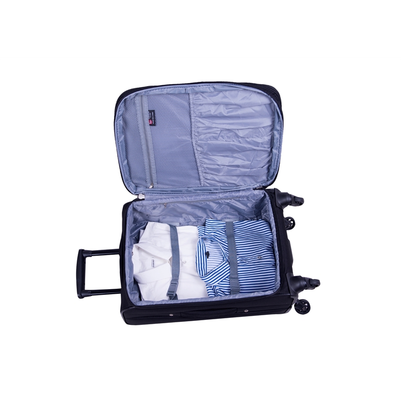 American Flyer South West Collection 5-Piece Luggage Set in Black