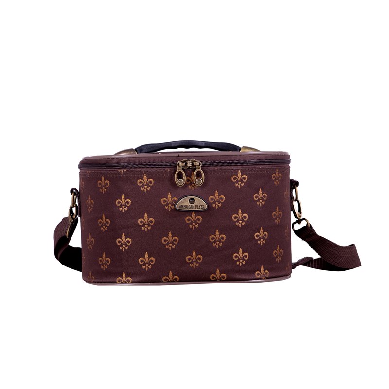 louis vuitton suitcase luggage made by american flyer