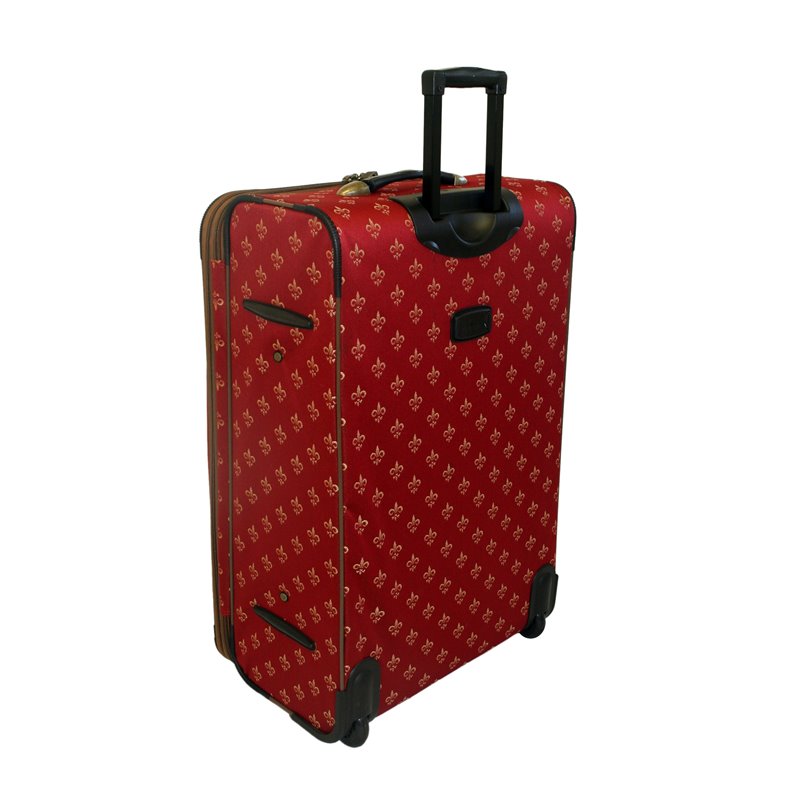 american flyer fleur de lis luggage