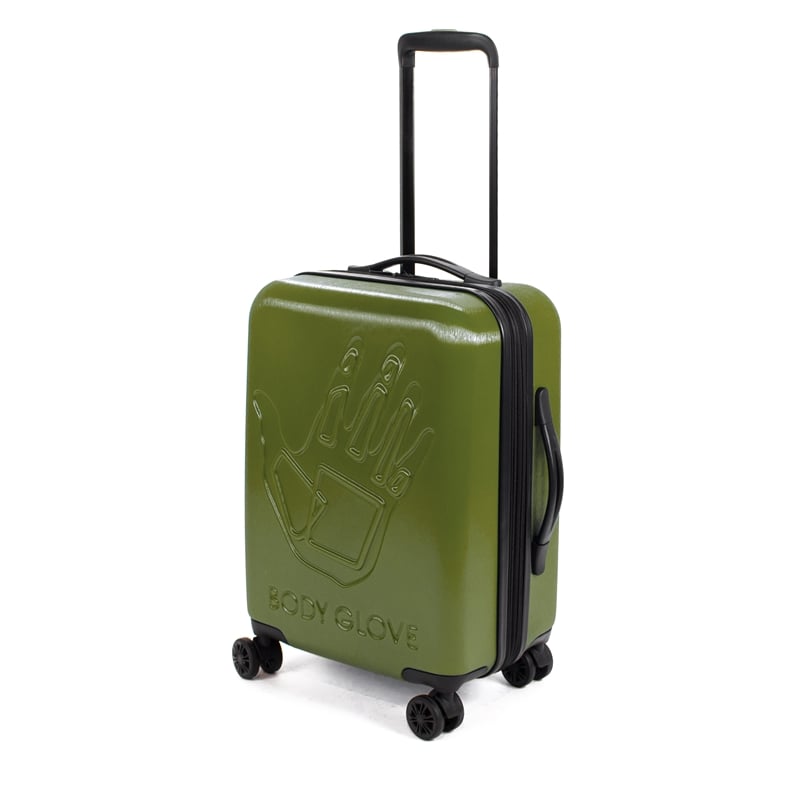 Body Glove Redondo 3-Piece Hardside Spinner Set in Olive