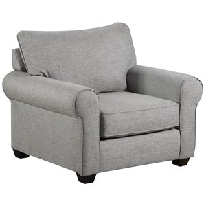 Amelia Accent Chair in Gray