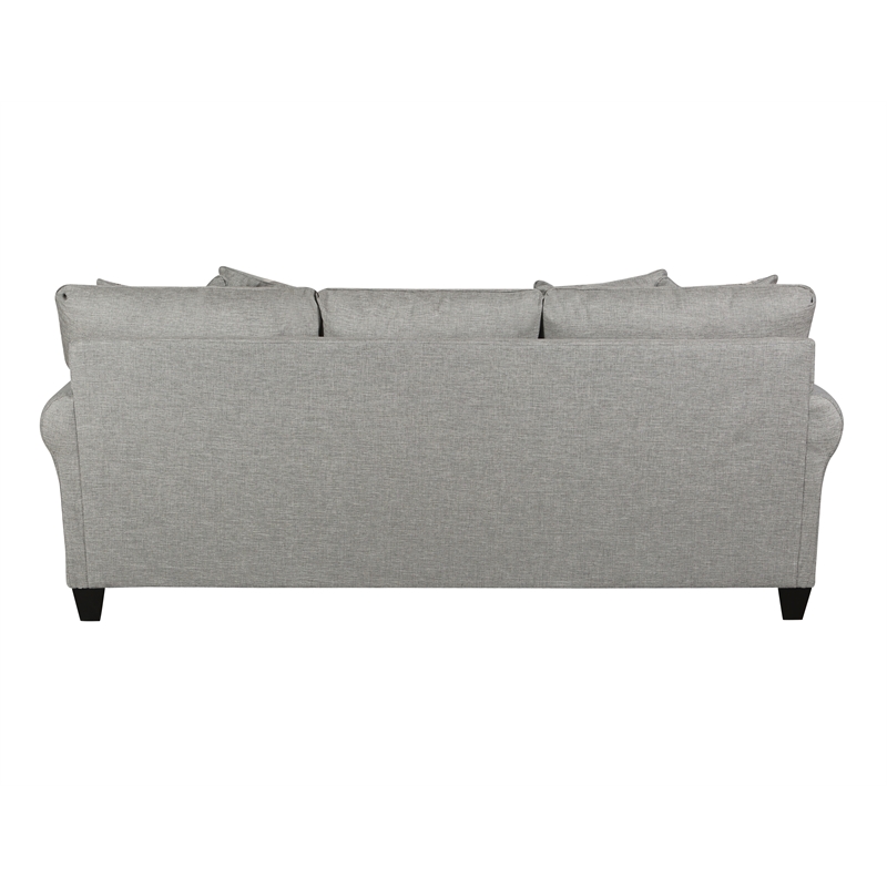 Amelia Sofa with Accent Pillows in Gray