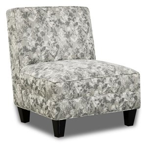 Arlo Slipper Accent Chair in Gray