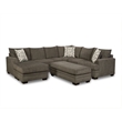 Franklin Storage Ottoman in Gray