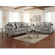 Havenwood Loveseat with Accent Pillows in Gray