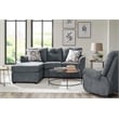 Jardin Charcoal Sofa Chaise
