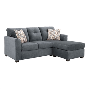 Jardin Charcoal Sofa Chaise