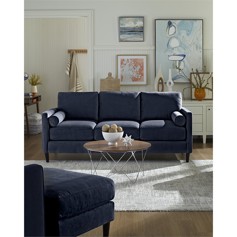 Behold Home Bea Indigo Sofa