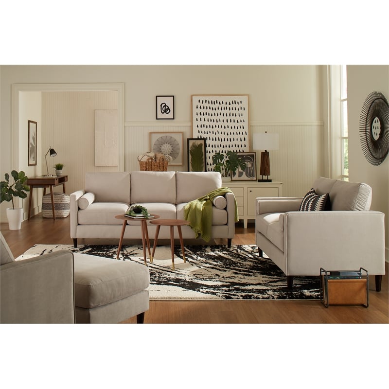 Behold Home Bea Dove Loveseat