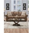 Behold Home Woodland Brown Sofa