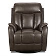 Behold Home Jamey Chocolate Swivel Glider Recliner